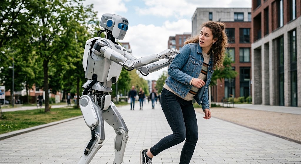 Robotdan əxlaqsızlıq: polis məsələni araşdırıb
