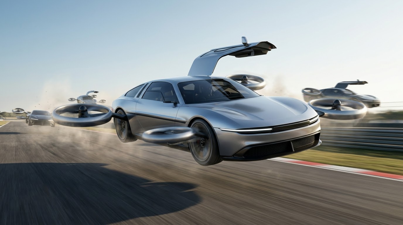 DeLorean uçan elektromobillərin yarışlarına qoşulacaq