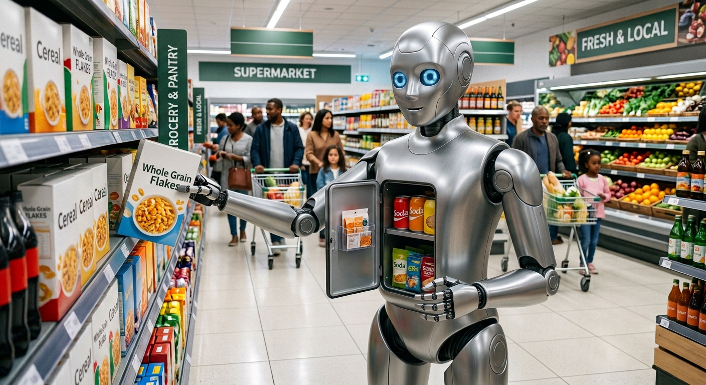 Robotlar supermarketlərdə insanları əvəz edəcək