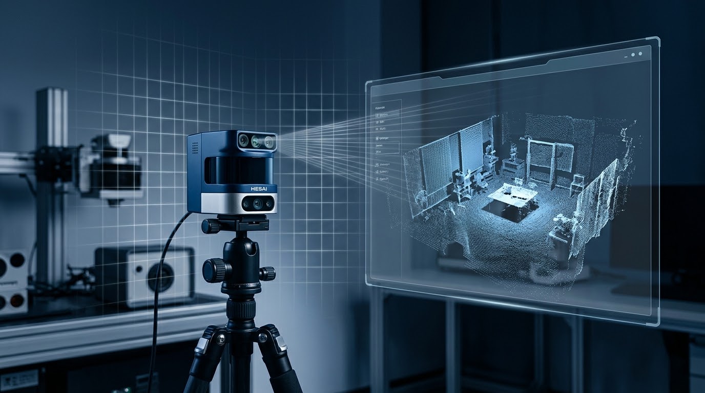 Hesai real dünyanın 3D modellərini yaradan kamera təqdim edib