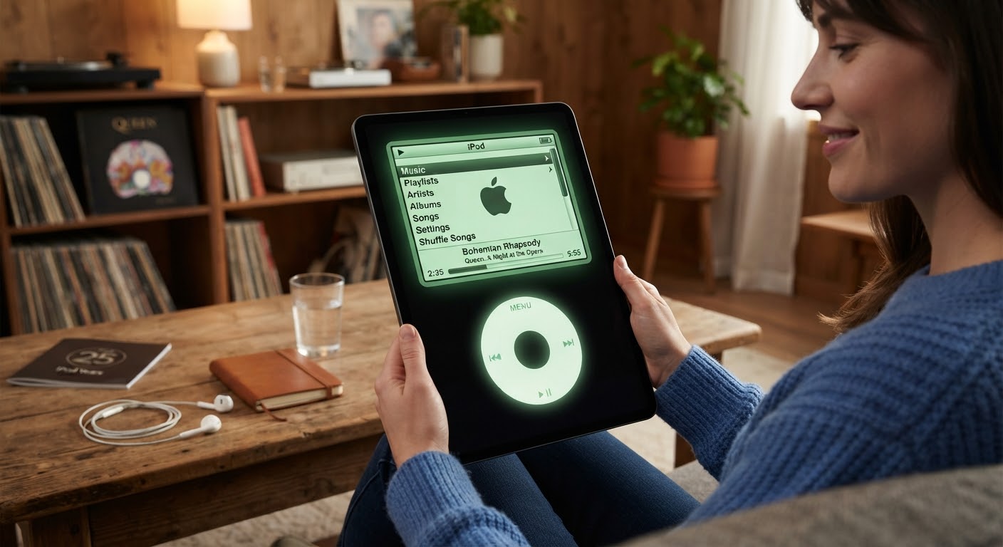 Apple ilk iPod-un 25 illiyinə özəl virtual musiqi pleyeri hazırladı