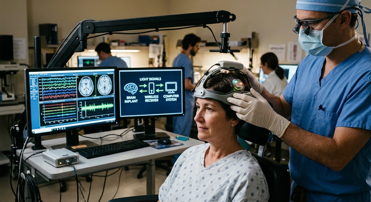 Beyinə işıqla siqnal göndərən inqilabi implant yaradıldı